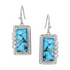 ER6550 Montana Silversmiths Summer Rain Turquoise Earrings