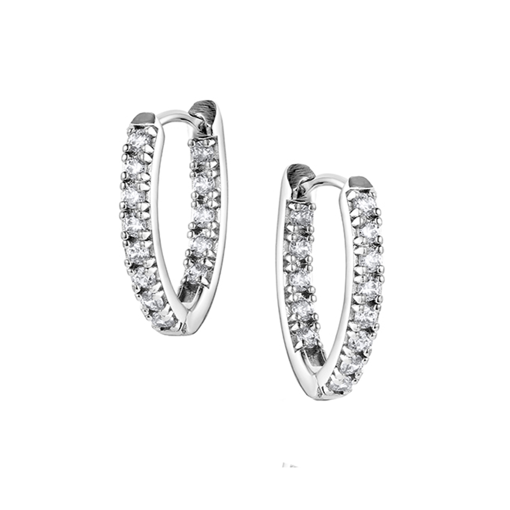 ER6551 Montana Silversmiths Endless Promise Crystal Earrings