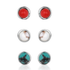 ER6612 Montana Silversmiths Patriotic Post Earring Set