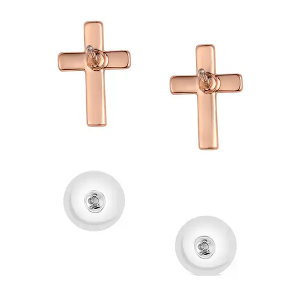 ER6680 Montana Silversmiths Rosy Outlook Earring Set