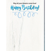 GC B WISH Wish List Birthday Card