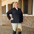 HR2010W RJ Classics Harmony Plus Mesh English Show Coat - Black