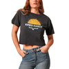 Kimes Ranch Women's Home Grown Cropped T-Shirt - Black
