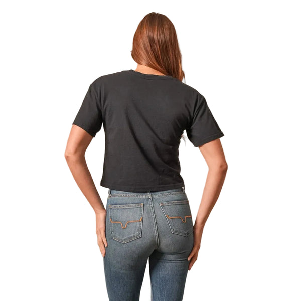 Kimes Ranch Women's Home Grown Cropped T-Shirt - Black