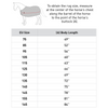 24QWECS-AT Horze Defense Combo Neck Fly Sheet - Atmosphere