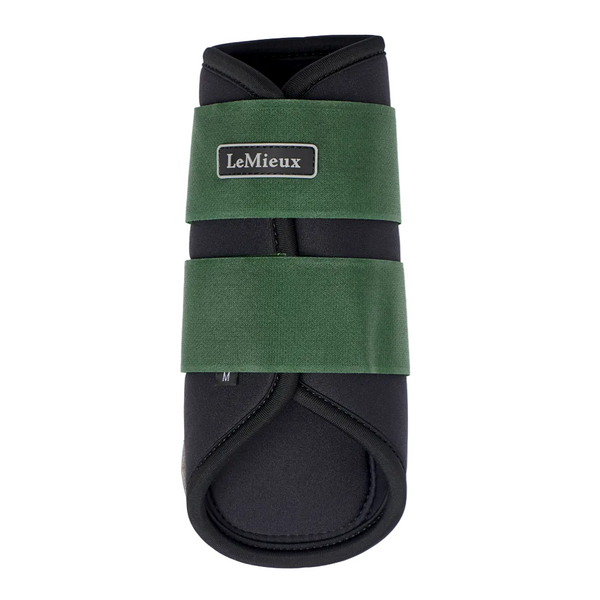 IT04919 LeMieux Grafter Brushing Boots - Hunter Green