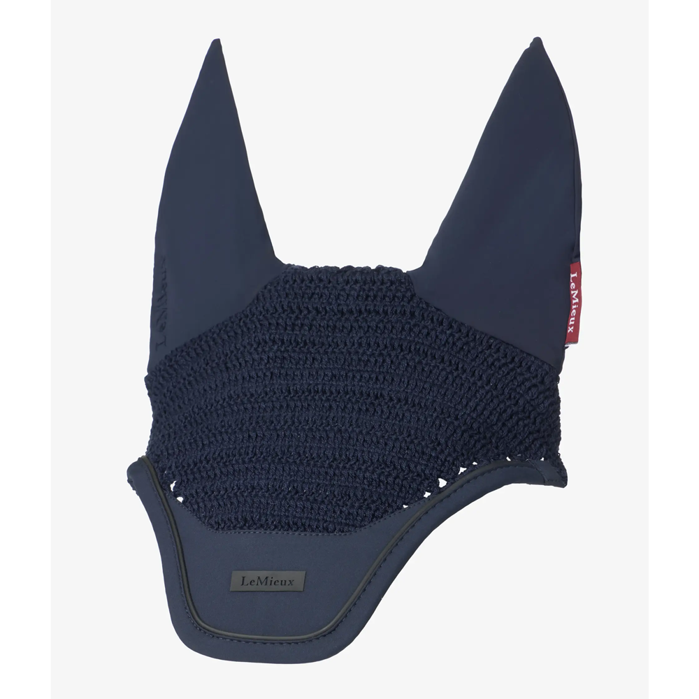 IT05922 LeMieux Essence Fly Veil Hood Bonnet - Navy