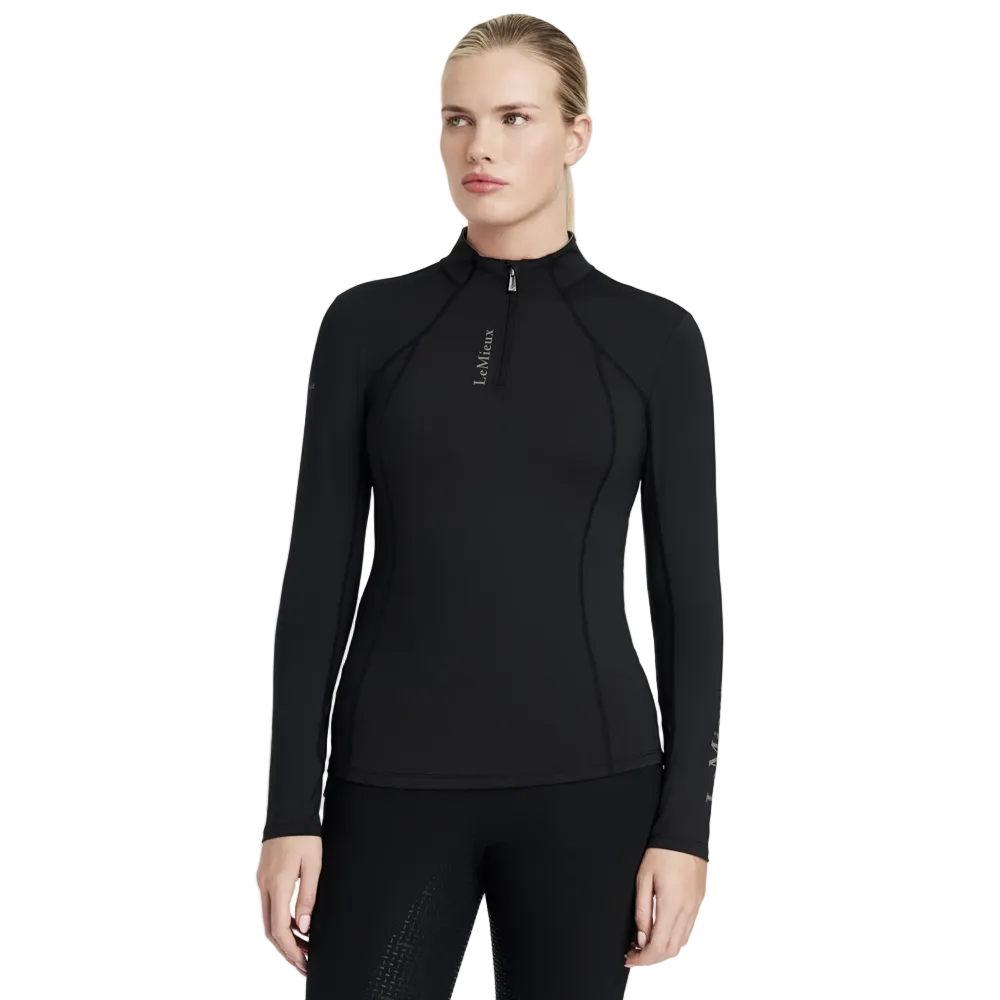 IT06789 LeMieux Women's Classique Long Sleeve Base Layer - Black