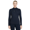 IT06793 LeMieux Women's Long Sleeve Classique Long Sleeve Base Layer - Navy
