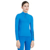 IT06805 LeMieux Young Rider Classique Base Layer Long Sleeve Shirt - Benetton Blue