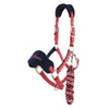 IT06995 LeMieux Mini Vogue Headcollar Halter & Leadrope - Cranberry