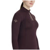 IT07156 LeMieux Women's Long Sleeve Classique Long Sleeve Base Layer - Damson