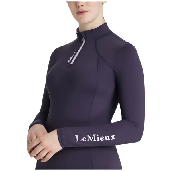 IT07157 LeMieux Women's Long Sleeve Classique Long Sleeve Base Layer - Juniper