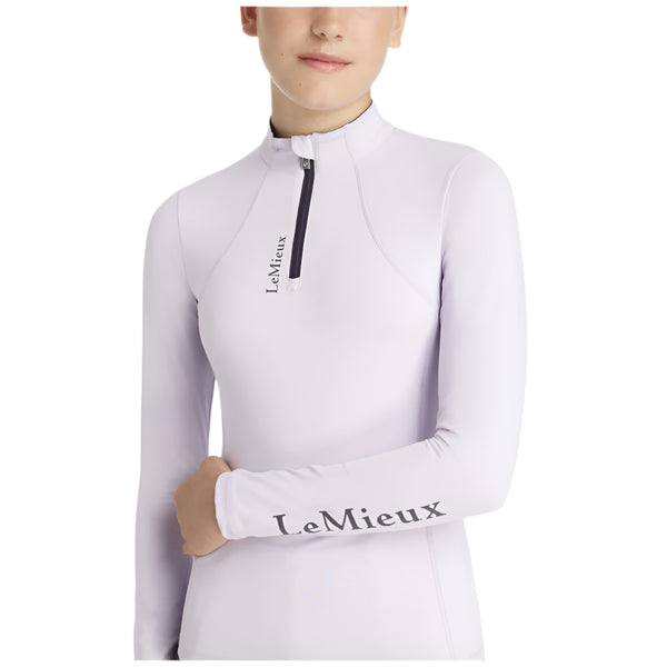 IT07158 LeMieux Women's Long Sleeve Classique Long Sleeve Base Layer - Lilac