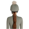 IT07233 LeMieux Classique Pom Hat Silk Helmet Cover - Rosemary