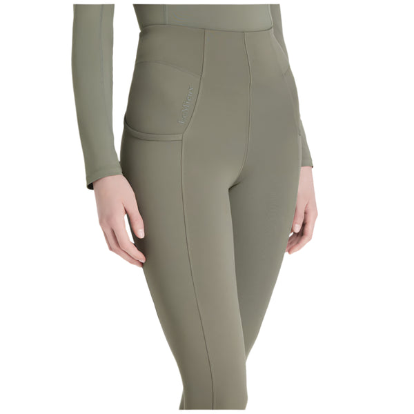 IT07324 LeMieux Women's Naomi Pull On Full Seat Breeches - Rosemary