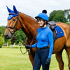 IT07605 LeMieux Loire Classic Satin Close Contact Square English Saddle Pad - Benetton Blue