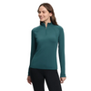 IT08214 LeMieux Women's Halle Lightweight Long Sleeve Base Layer - Jungle