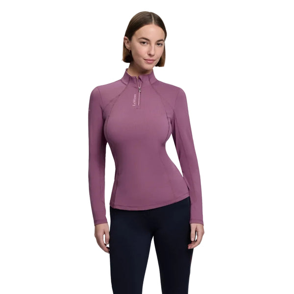 IT08217 LeMieux Women's Long Sleeve Classique Long Sleeve Base Layer - Mallow