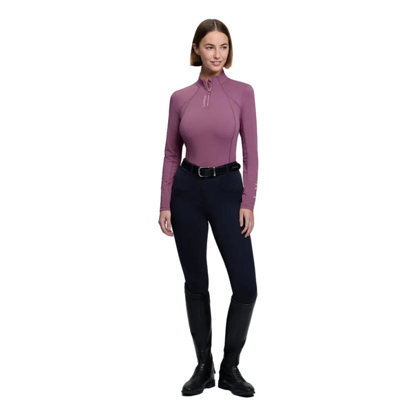 IT08217 LeMieux Women's Long Sleeve Classique Long Sleeve Base Layer - Mallow