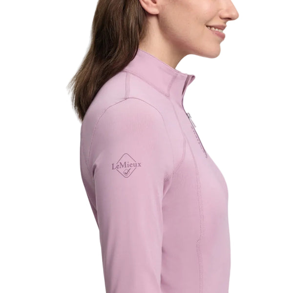 IT08219 LeMieux Women's Long Sleeve Classique Long Sleeve Base Layer - Fondant