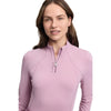 IT08219 LeMieux Women's Long Sleeve Classique Long Sleeve Base Layer - Fondant