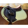 IT08266 LeMieux Suede Close Contact Square English Saddle Pad - Macaron