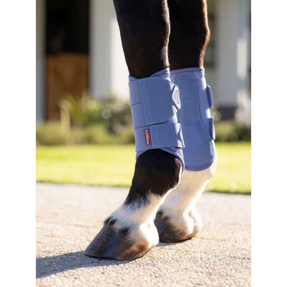 IT08314 LeMieux Arika Mesh Brushing Boots - Powder Blue