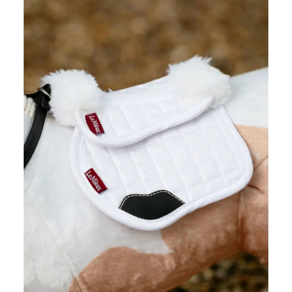 IT08453 LeMieux Toy Pony Merino Half Pad - White