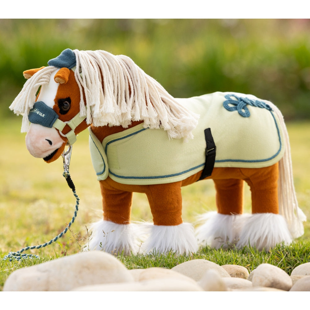 IT08454 LeMieux Toy Pony Fleece Rug Blanket - Macaron