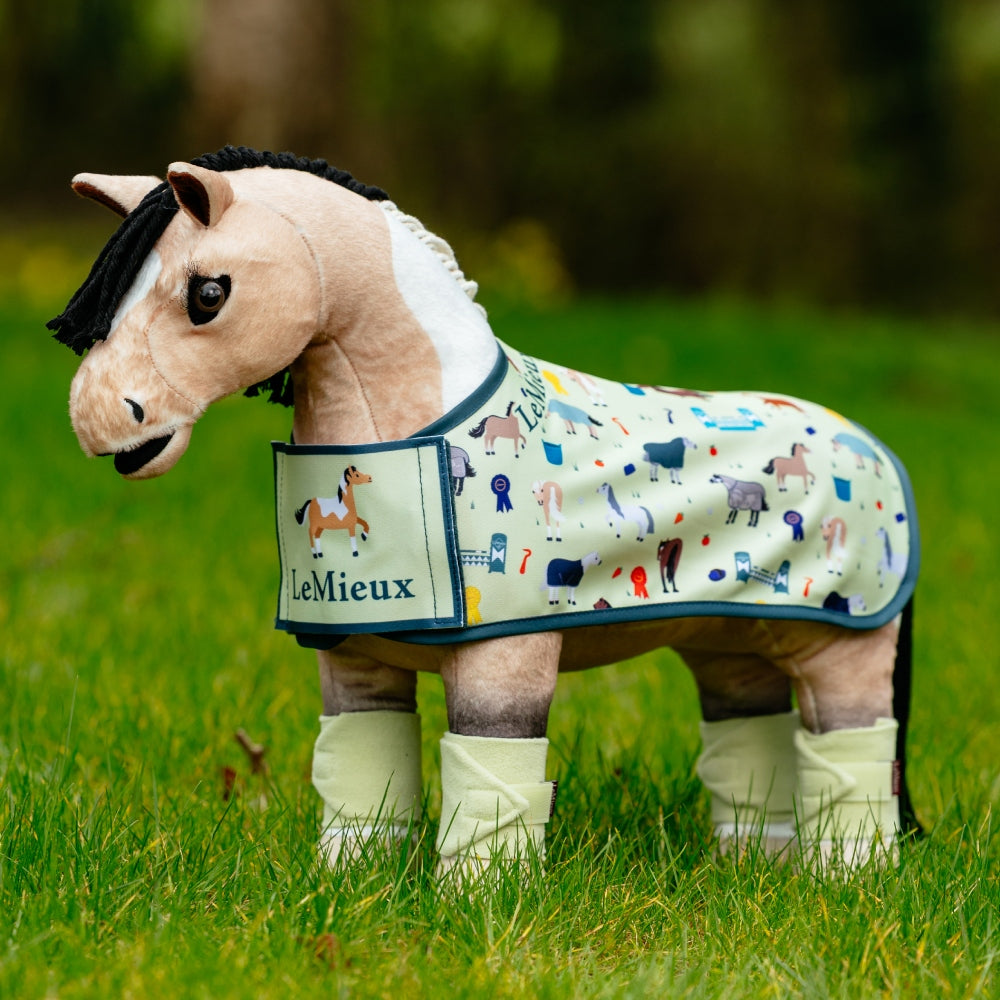 IT08456 LeMieux Toy Pony Printed Rug - Macaron