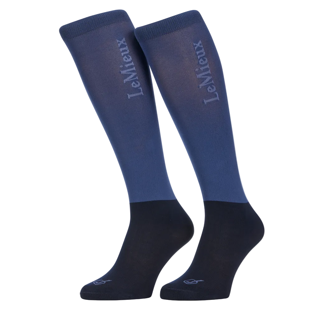 IT08540 LeMieux Competition 2 Pack Socks - Shadow