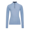 IT08586 LeMieux Young Rider Classique Base Layer Long Sleeve Shirt - Powder Blue