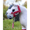 IT08807 LeMieux Toy Pony Christmas Headcollar Halter - Red