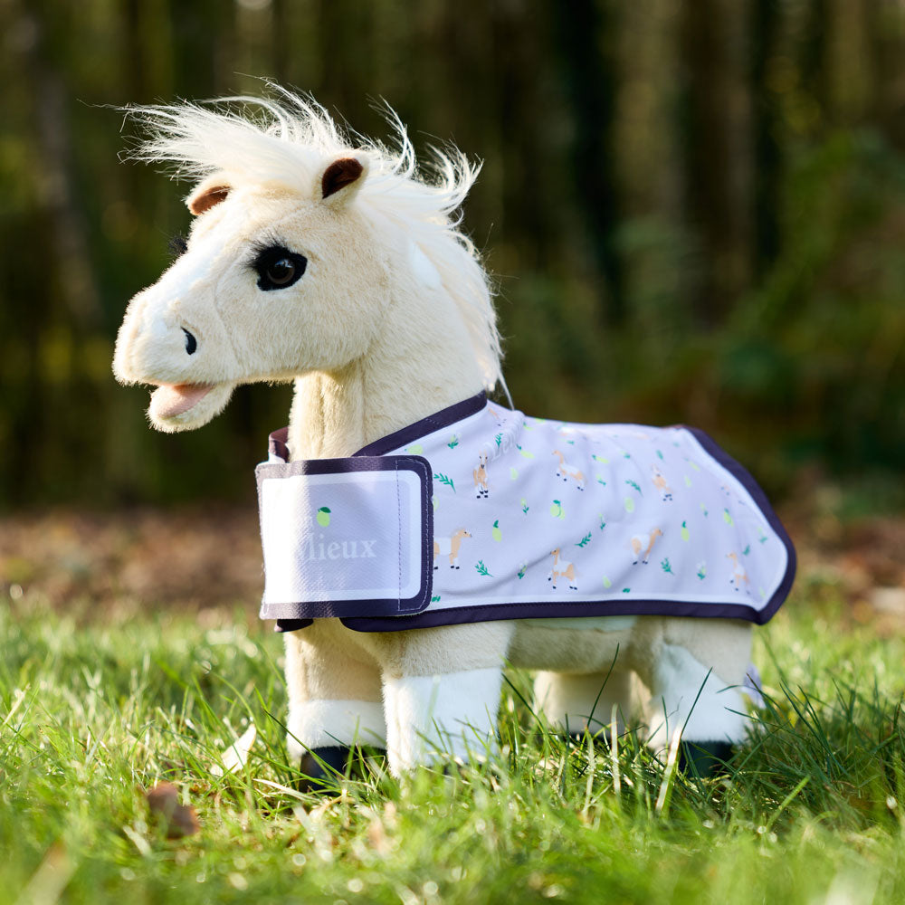 IT08812 LeMieux Toy Pony Lemon Printed Rug Blanket - Lilac