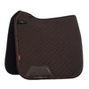 IT08953 LeMieux Brilliance Classic Dressage Square Saddle Pad - Espresso Large