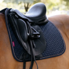 IT08954 LeMieux Brilliance Classic Dressage Square Saddle Pad - Navy Large