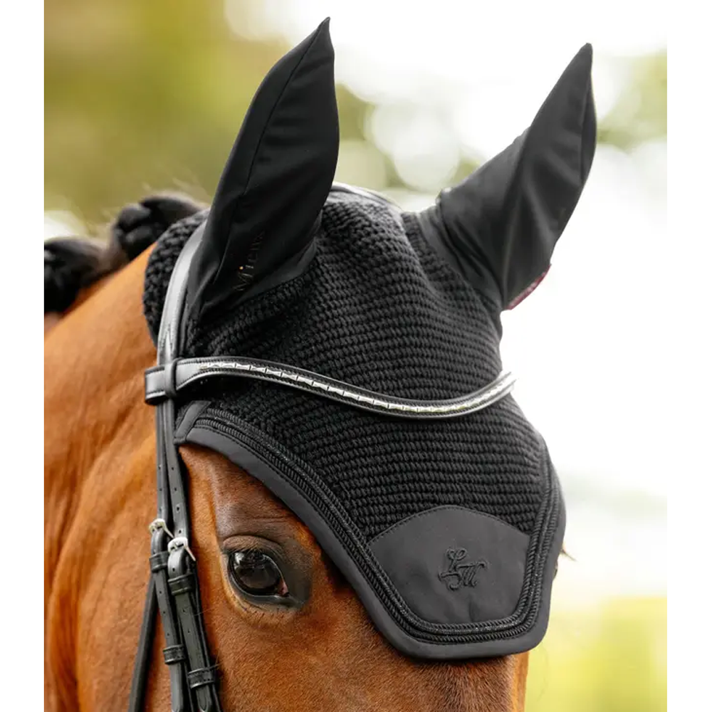 IT08958 LeMieux Brilliance Fly Veil Hood Bonnet - Black