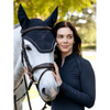 IT08960 LeMieux Brilliance Fly Veil Hood Lycra Bonnet - Navy