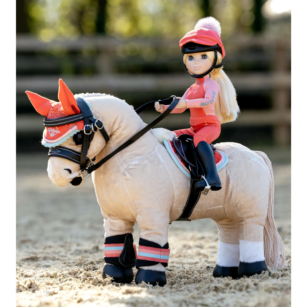 IT09063 LeMieux Harlow Toy Pony Saddle Pad - Coral Crush