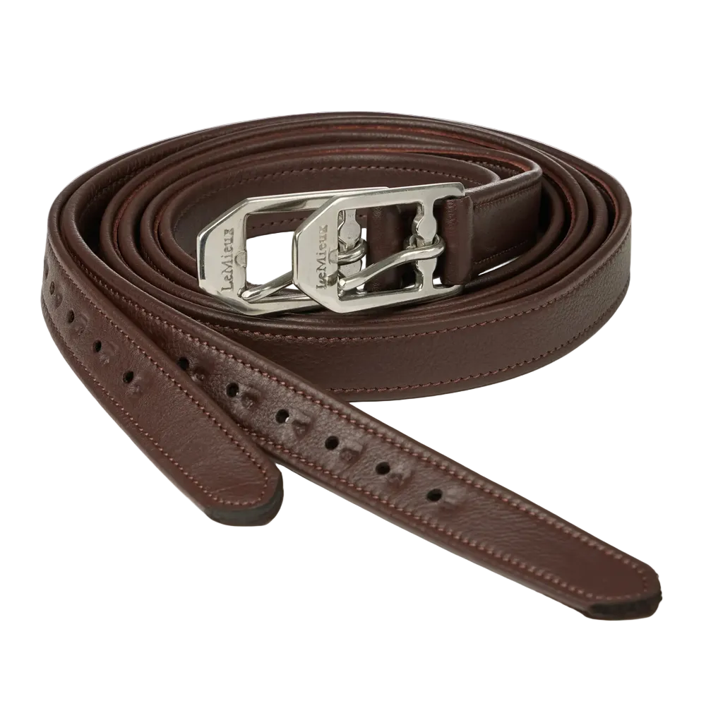 IT09151 Lemieux ARIKA Stirrup Leathers - Havana