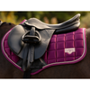 IT09175 LeMieux Loire Classic Satin Close Contact Square English Saddle Pad - Blackberry