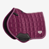 IT09175 LeMieux Loire Classic Satin Close Contact Square English Saddle Pad - Blackberry