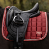 IT09179 LeMieux Loire Classic Satin Dressage Square Saddle Pad - Russet