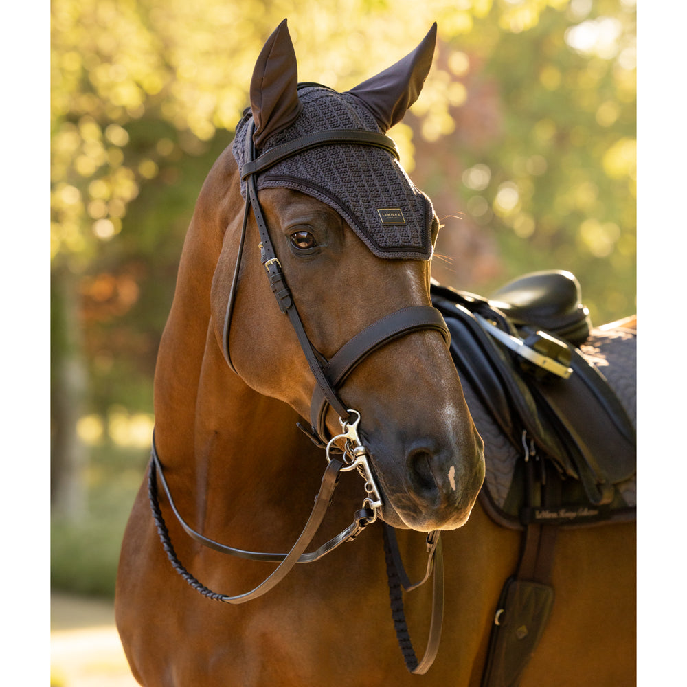 IT09246 LeMieux Heritage Fly Hood - Cocoa