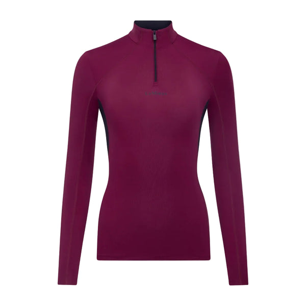 IT09249 LeMieux Women's Classique Long Sleeve Base Layer - Blackberry