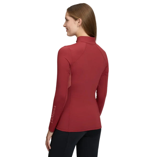 IT09250 LeMieux Women's Classique Long Sleeve Base Layer - Russet