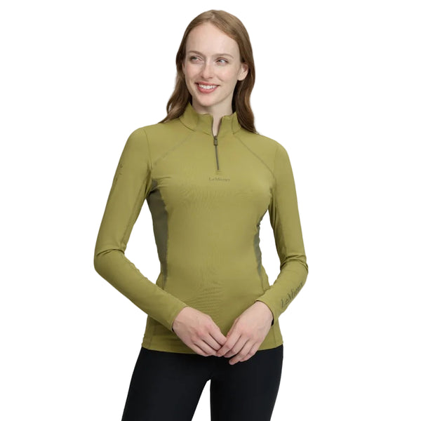 IT09251 LeMieux Women's Classique Long Sleeve Base Layer - Gooseberry