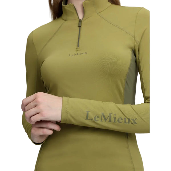 IT09251 LeMieux Women's Classique Long Sleeve Base Layer - Gooseberry