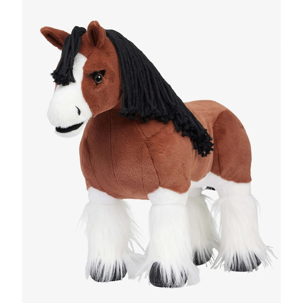 IT09303 LeMieux Toy Pony Mini Plush Pony - Titan Clydesdale